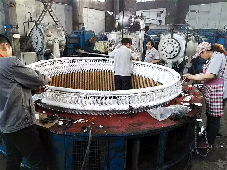 化工厂5500KW电机现场大修 化工厂5500KW电机现场大修
