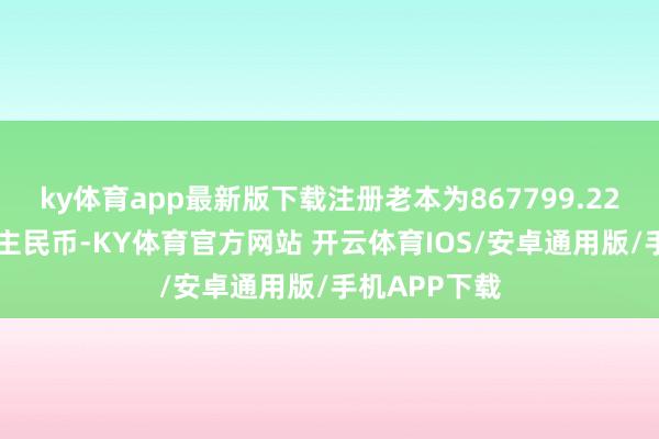 ky体育app最新版下载注册老本为867799.2236万东说念主民币-KY体育官方网站 开云体育IOS/安卓通用版/手机APP下载