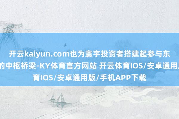 开云kaiyun.com也为寰宇投资者搭建起参与东北优质科创金钱的中枢桥梁-KY体育官方网站 开云体育IOS/安卓通用版/手机APP下载